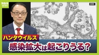 【ハンタウイルス】致死率40%の型も…パンデミックはあり得る？専門家「医療体制次第で治療可能」一方で「ウイルス変異によって感染力が強くなる可能性」指摘　ヒト→ヒト感染の『アンデス株』クルーズ船乗客から検出　|　MBSニュース | 関西の最新ニュースを分かりやすく。