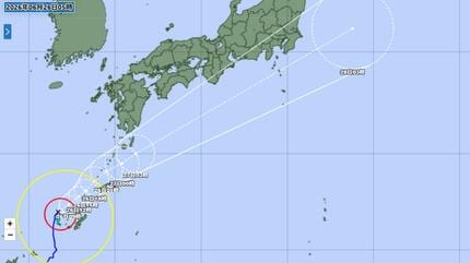 ダブル台風】台風8号は27日(土)に東日本に接近・上陸のおそれ 台風7号
