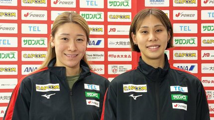 バレー女子日本代表が激闘を終え帰国 石川真佑「もっとできた部分も