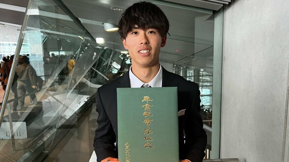 東京世界陸上男子100m代表の守祐陽が大東文化大を卒業　今年は「200mにも挑戦予定」9月に愛知で開催のアジア大会も「出場したい」|TBS NEWS DIG