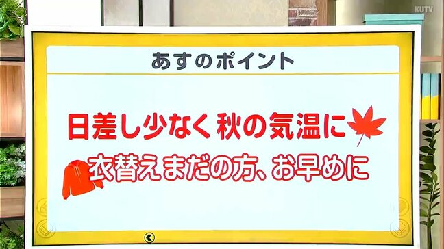 高知の天気　２１日　日中でもひんやり　長袖の出番　山岸拓気象予報士が解説|TBS NEWS DIG