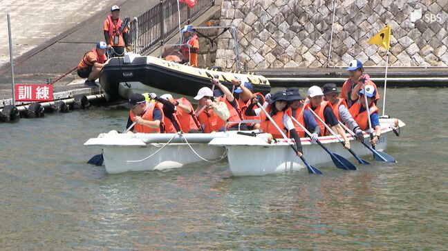 事故風化させない…浜名湖カッターボート転覆死亡事故から15年 新たなボート使って救助訓練【静岡】|TBS NEWS DIG