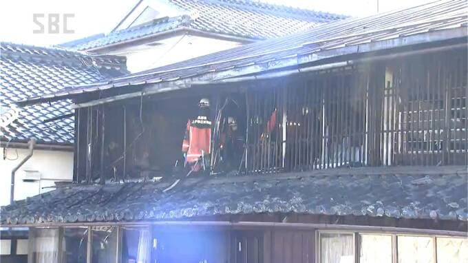 国の登録有形文化財の住宅が焼ける　築250年とされる江戸時代の旅籠　宮田宿に残る最も古い建物　けが人はなし　長野・宮田村|TBS NEWS DIG