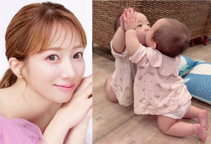 【 辻希美 】　第5子・夢空ちゃんの決定的瞬間　「夢が鏡の中の夢とチュー」|TBS NEWS DIG