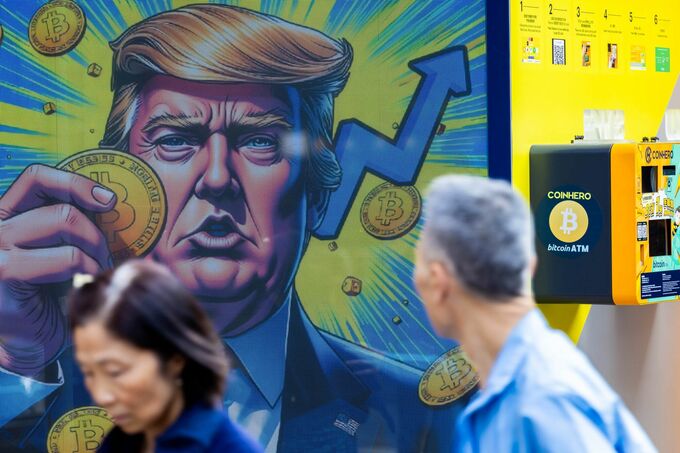 トランプ氏の仮想通貨奨励、将来の金融ショックの種まく－仏中銀総裁
