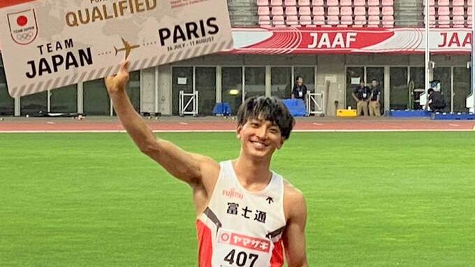 男子走幅跳の橋岡優輝が優勝でパリ五輪内定も内容に不満　五輪本番まで「忙しい1か月になる」【日本選手権3日目】|TBS NEWS DIG