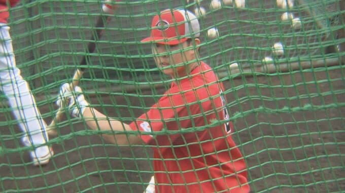 【カープ日南キャンプ】もがく若きスイッチヒッター|TBS NEWS DIG