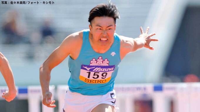 男子110mハードルは樋口隼人がV「評価できる内容」横地との接戦制す、高山峻野は3着【布勢スプリント】|TBS NEWS DIG