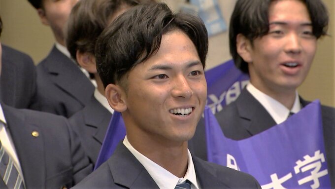 【ドラフト会議】最多5球団競合“アマチュアNo1遊撃手”明大・宗山塁は楽天が交渉権獲得！関大・金丸夢斗は中日に決定|TBS NEWS DIG