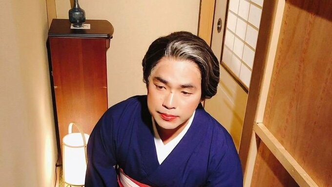 【ロッチ】中岡さん　和装で女装　「中岡おばちゃんにもお花ちょうだいね」　ハマり具合にリプライ好評|TBS NEWS DIG