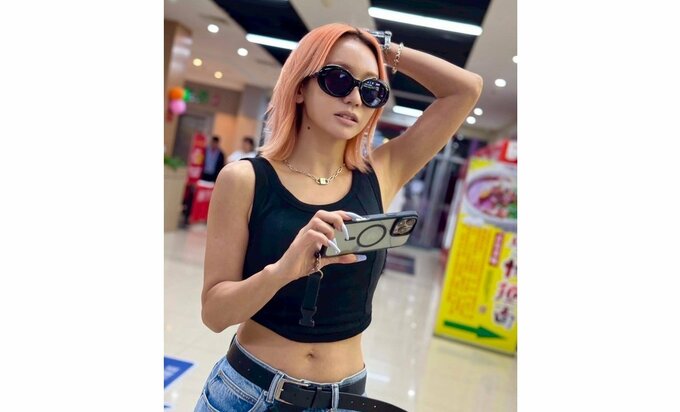 【 倖田來未 】　中国でのオフショット公開　「あずき　ミルクティー」「次来た時も飲みたい」　飲み物を楽しむ姿も|TBS NEWS DIG