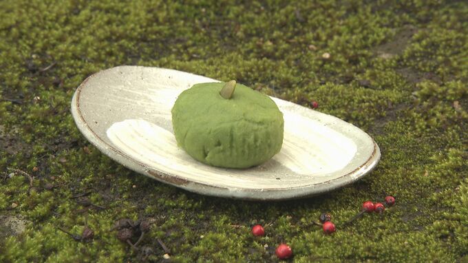 学生考案“未来おはぎ”「かぼ茶」販売！　見た目は地元特産のカボチャ、断面もそっくり　山口・宇部|TBS NEWS DIG