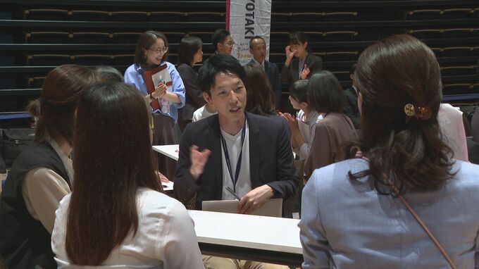 女性と企業の交流イベント開催「私らしくずっと働いていけたら」生活スタイルに合わせた働き方の実現に向けて　|　山口のニュース・天気・防災｜tys NEWS｜ｔｙｓテレビ山口