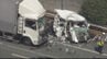 【九州道の玉突き死傷事故】トラック運転手の男(51)を逮捕　過失運転致死傷の疑い　福岡　|　福岡のニュース｜RKB NEWS｜RKB毎日放送
