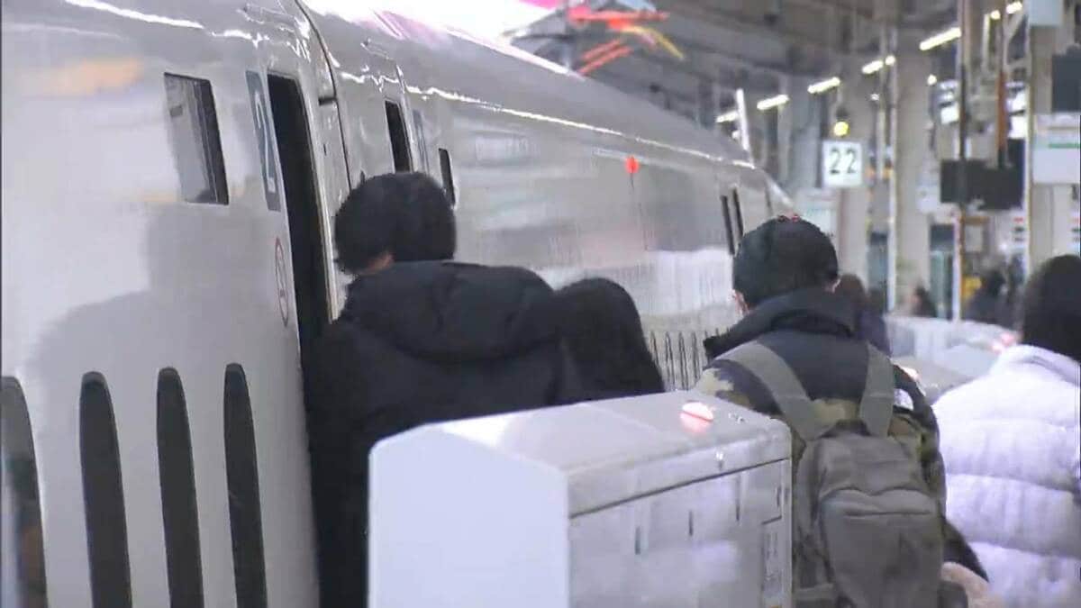 JR帰省ラッシュピークも新幹線「のぞみ」全席指定化で例年ほどの混雑は