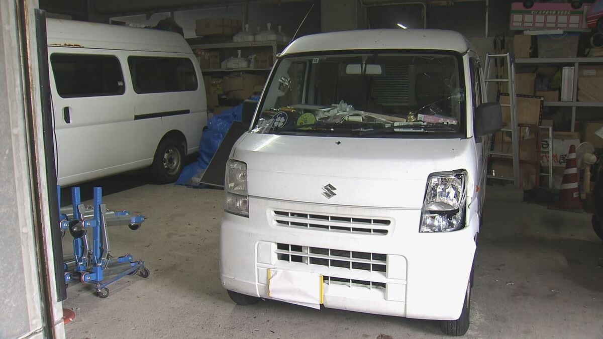 道路横断の85歳女性が軽ワゴン車にはねられ死亡　浦添市