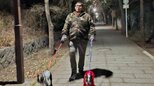 【貴乃花】「大寒ですが、今日は暖かい陽気でした」愛犬との夜のお散歩|TBS NEWS DIG