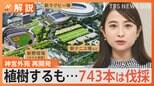 「神宮外苑 再開発に反対の声」神宮球場は建設から93年も経過 再開発による樹木伐採が問題に 743本は伐採【Nスタ解説】|TBS NEWS DIG