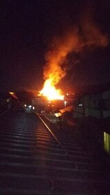 山形県河北町谷地で住宅火災 延焼続く|TBS NEWS DIG