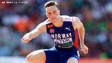 男子400mH決勝 “超人”ワーホルムが46秒89で優勝!39歳差の相棒オラフコーチに「感謝しかない」2大会ぶり3個目金【世界陸上】|TBS NEWS DIG