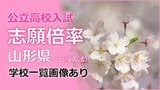 山形県公立高校入試2023 志願倍率(一般入試) 全校掲載 全日制倍率は“0.82倍”【学校別倍率一覧】 | 山形のニュース│TUYテレビユー山形