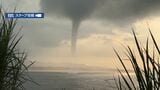 【動画あり】竜巻か 沖縄本島北部で目撃 黒い雲から海面にのびる細長い筋 海水巻き上げ水しぶきも | 沖縄のニュース|RBC 琉球放送