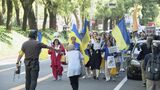 ゼレンスキー大統領の来日を受け、ウクライナ避難民が平和訴えるデモ | 名古屋・愛知・岐阜・三重のニュース【CBC news】 | CBC web