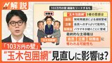 「103万円の壁」“玉木包囲網”で見直しに影響？、自民・立民・財務省 3者の思惑は…【Nスタ解説】|TBS NEWS DIG