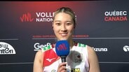 チーム最多20得点の佐藤淑乃、カナダラウンド最終戦へ「一番いいバレーボールをできたら」【試合後コメント】|TBS NEWS DIG
