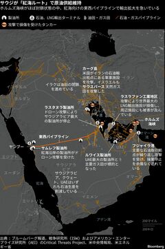 ホルムズ海峡通らない原油タンカー､日本に28日に到着予定-代替ルート| TBS CROSS DIG with Bloomberg