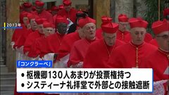 次のローマ教皇を決める選挙「コンクラーベ」5月7日から　新教皇選出でシスティーナ礼拝堂の煙突から白い煙| TBS CROSS DIG with Bloomberg