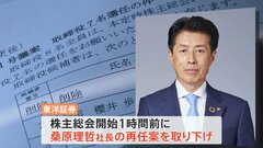 東洋証券　社長案を株主総会直前に撤回　モノ言う株主の存在感高まる　株主提案最多に| TBS CROSS DIG with Bloomberg