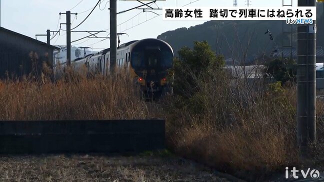 JR予讃線の踏切で高齢女性がはねられる　両足にケガ　意識あり　愛媛・松山市|TBS NEWS DIG