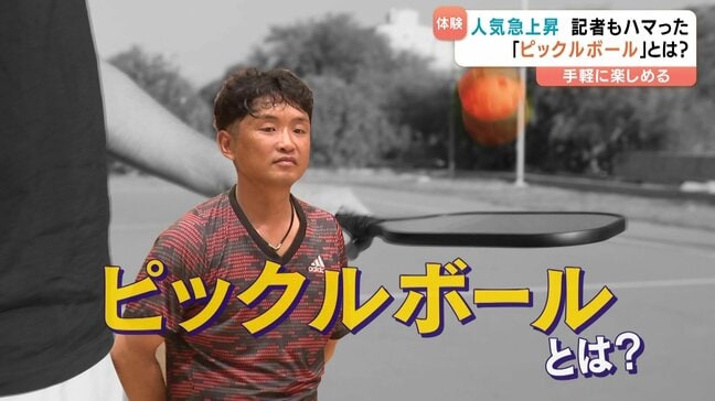 記者もハマった！人気急上昇中「ピックルボール」とは！|TBS NEWS DIG