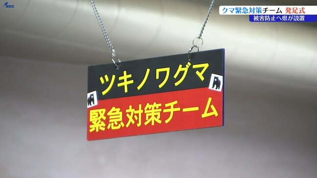 「県ツキノワグマ緊急対策チーム」発足　体制拡充で取り組みの加速へ　岩手|TBS NEWS DIG