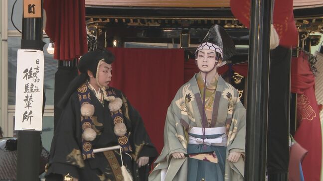今年1番の暑さ吹き飛ばす！　石川県小松市「お旅まつり」で豪華絢爛！曳山曳揃え|TBS NEWS DIG