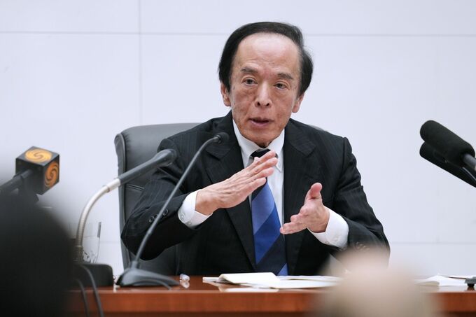 日銀総裁、大きな景気下振れなければ利上げも－6月利上げ観測高まる