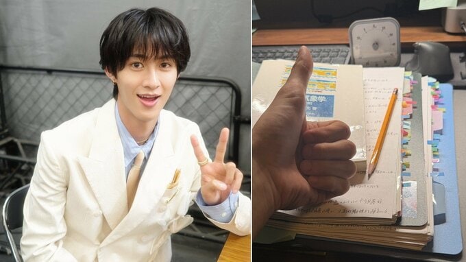 【 M!LK 】曽野舜太「明日、気象予報士試験」いよいよ本番へ　付箋だらけのノートと共に「できることはやった！」|TBS NEWS DIG