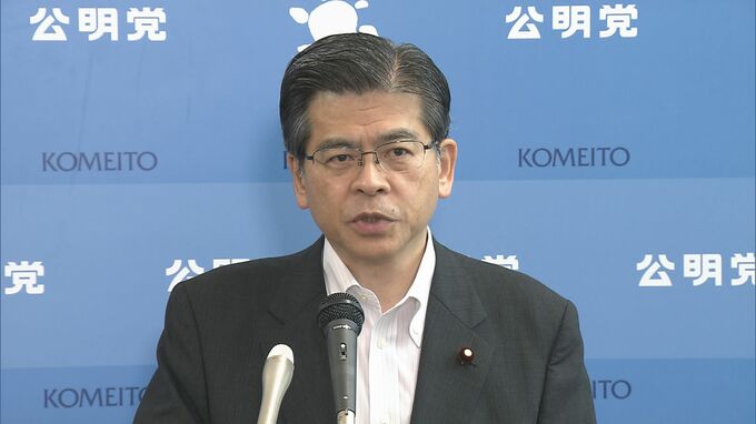 公明・石井幹事長　物価高対策「10月以降も延長措置措置を」