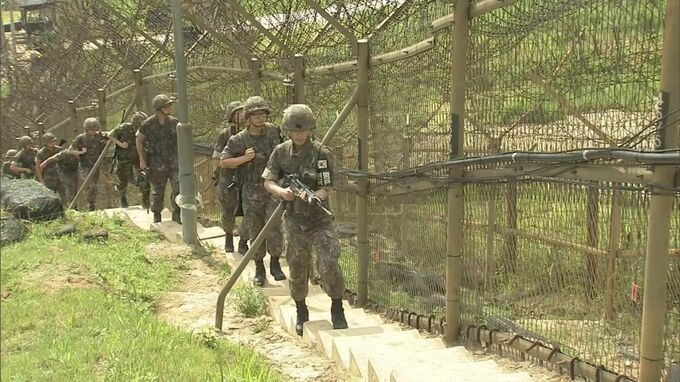 北朝鮮軍の下士官が南北の軍事境界線を越え脱北　8日には民間人が漢江を歩き脱北|TBS NEWS DIG