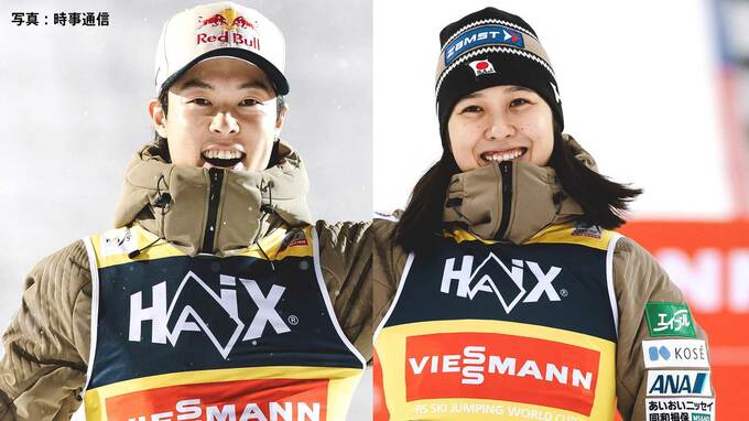 小林陵侑 今季初勝利で通算36勝！丸山希 開幕から2連勝 “日本勢アベックV”で絶好調【ジャンプW杯】|TBS NEWS DIG