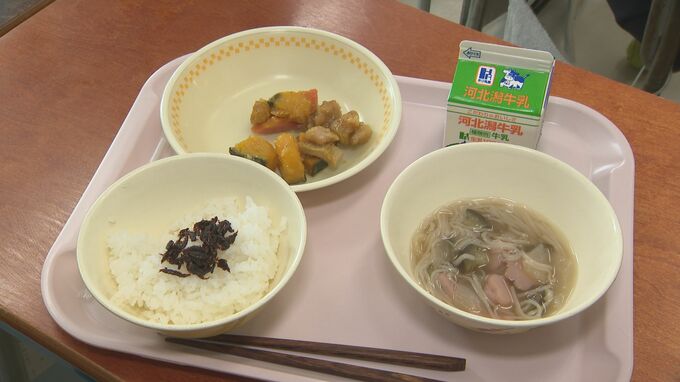 地産地消の観点から給食に金沢佃煮 ｢あみえびの佃煮」児童たちの反応は？　|　石川県のニュース｜MRO北陸放送