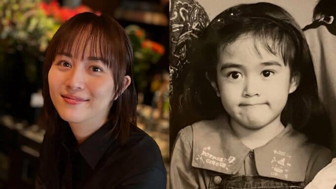 【 比嘉愛未 】　5歳当時の“おめめパッチリ”な幼少期ショット公開「そりゃあっと言う間」と月日の流れに驚き|TBS NEWS DIG