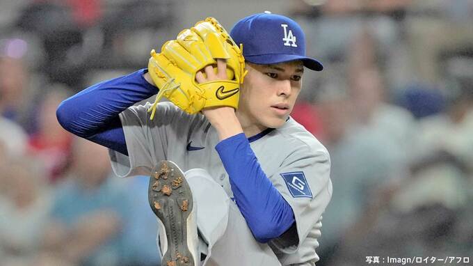 佐々木朗希、メジャー最長6回2失点で勝利投手の権利！待望の初勝利へ、フリーマン4号2ランなどで逆転|TBS NEWS DIG