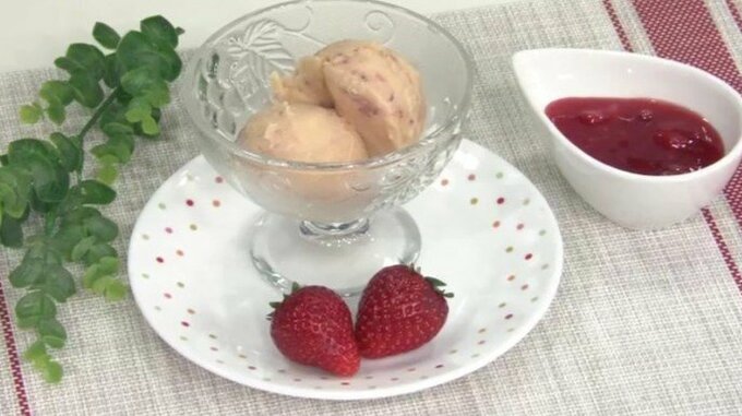 保存袋を使って作る「いちごのアイス」デザートレシピ【わっちtheキッチン】　|　青森のニュース│ATV NEWS│青森テレビ