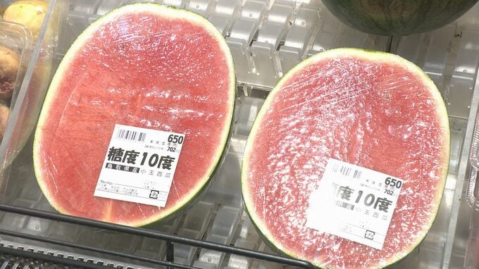 厳しい暑さ続く…客「今の食卓は夏のもの」スーパーの売れ筋はすっかり秋とはいかず|TBS NEWS DIG