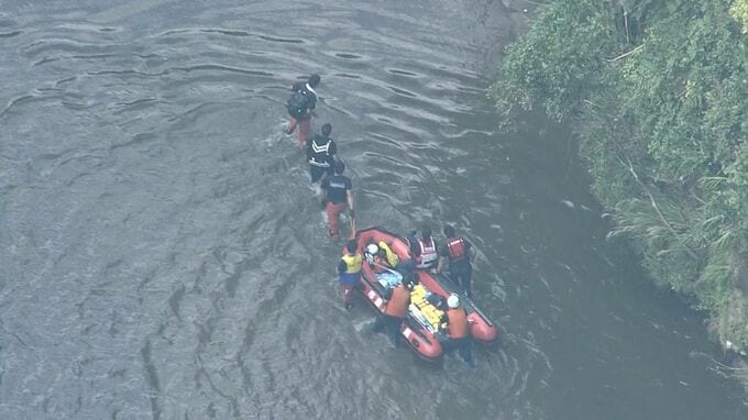 【速報】千葉・市原市の川で60代くらいの男女2人が沈んでいるのが見つかる　2人の死亡を確認|TBS NEWS DIG