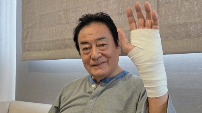 【 高橋英樹 】　バネ指手術後　経過を報告　「手の平のキズがちょっと痛みますが」　食事も増え　「私はどんどん回復しています」|TBS NEWS DIG