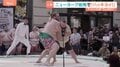 ニューヨーク街角で“SUMO” マイクパフォーマンスも？日本の礼儀作法を重んじながらアメリカ流に　観客4000人集まる| TBS CROSS DIG with Bloomberg
