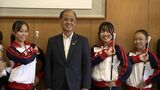 「納得いく演技ができてよかった」世界バトントワーリング選手権で優勝した岡山の高校生・中学生3人が市長に報告|TBS NEWS DIG